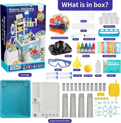BATURU Science Kits for Kids 4-5-6-7-8-12- 270+ Science Experiments with Table & Smartphone Stand - Kids Science Kits Birthday Gift Ideas for Boys & Girls