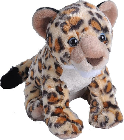 Wild Republic Leopard Cub Plush, Stuffed Animal, Plush Toy, Kids Gifts, Cuddlekins, 12"