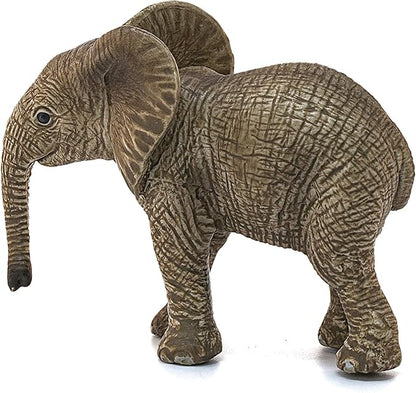 Schleich Wild Life, Animal Figurine, Animal Toys for Boys and Girls 3-8 years old, African Elephant Calf, Ages 3+