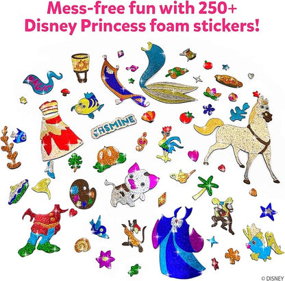 Skillmatics Art & Craft Activity - Foil Fun Disney Princess, No Mess Art for Kids, Craft Kits & Supplies, DIY Creative Activity, Valentine's Day Gifts for Girls & Boys Ages 4, 5, 6, 7, 8, 9