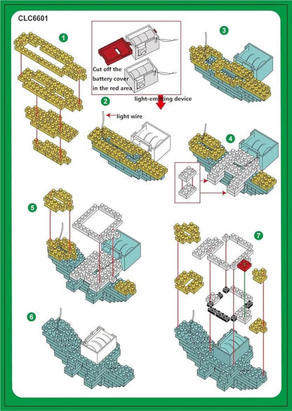 Finger Rock Astronaut Mini Building Sets for Adults, Micro Blocks Cool Small Toys Building Kit, Coolest Gifts for Teen 12+ Boys Girls to Build - Compatible with Nano(388 PCS)