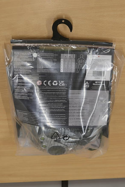 Apex Legends Octane Costume, Video Game Inspired Muscle Padded Jumpsuit and Mask