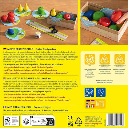 HABA My Very First Games - First Orchard Cooperative Toddler Game Ages 2 Years + (German Box)