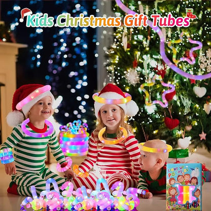 12 PCS Glow Sticks Pack,Glow in Dark Party Favor Supplies,Valentine Light Up Light up Bracelets Accessories for Toddlers,Neon Party Decorations for New Years Eve Birthday Camping