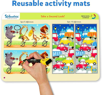Skillmatics Preschool Champion, Fun Learning Activities, Educational Toy and Game, Gifts for Ages 3, 4, 5, 6
