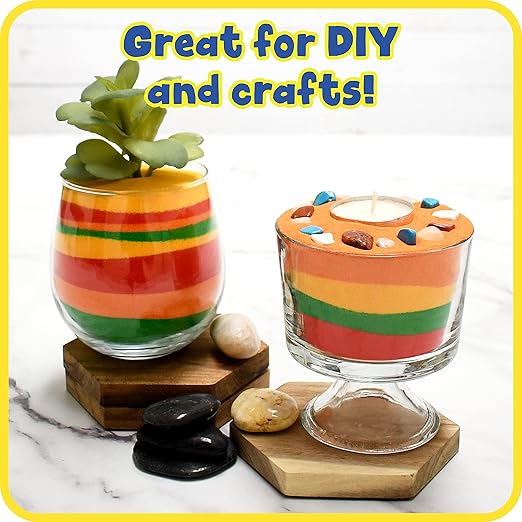 READY 2 LEARN Colored Sand | Green | 2.2 lbs | Play Sand for Kids | Perfect for Arts and Crafts and Sensory Bins