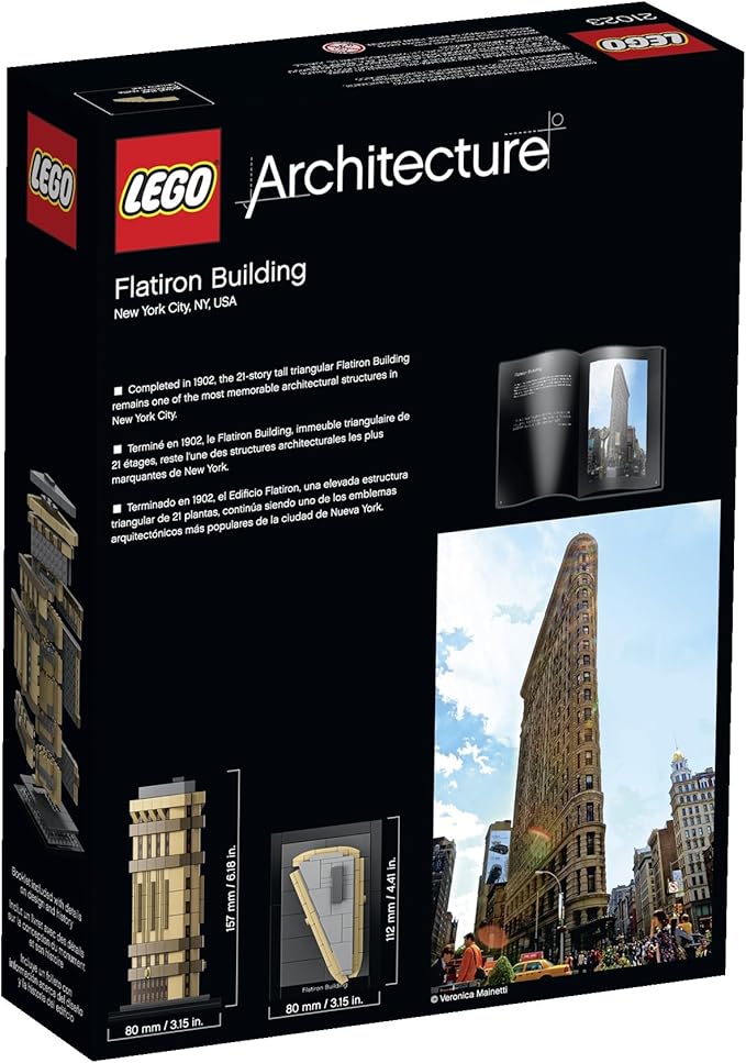 LEGO Architecture 6101026 Flatiron Building 21023 Building Kit