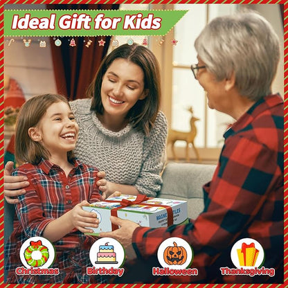 Magnetic Tiles Kids Toys for 3+ Year Old Boy and Girl Birthday Gifts, Magnet Building Blocks STEM Preschool Sensory Learning Montessori Autism Toys for Toddlers Kids Ages 3-5, 5-7, 4-8