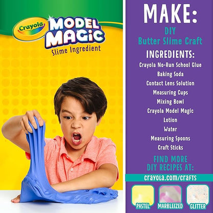 Crayola Model Magic - White (75ct), 1oz Modeling Clay Alternative, Air Dry Clay for Kids, Bulk Classroom Arts & Crafts Supplies