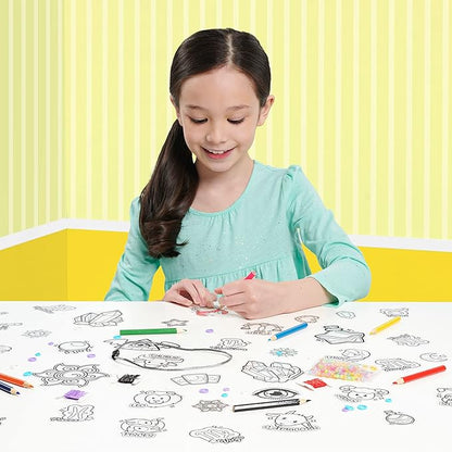Just Play Shrinky Dinks Astrology Set, 50 Pre-Cut Shrinky Dinks, Kids Arts and Crafts Activity Set, Kids Toys for Ages 5 Up, Amazon Exclusive