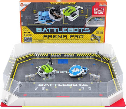 HEXBUG BattleBots Arena Pro, Remote Control Robot Toys for Kids with Over 100 Configurations, STEM Toys for Boys & Girls Ages 8 & Up, Batteries Included