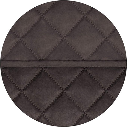 PureFit Reversible Quilted Sofa Cover, Water Resistant Slipcover Furniture Protector, Washable Couch Cover with Non Slip and Elastic Straps for Kids, Pets (Sofa, Chocolate/Chocolate)