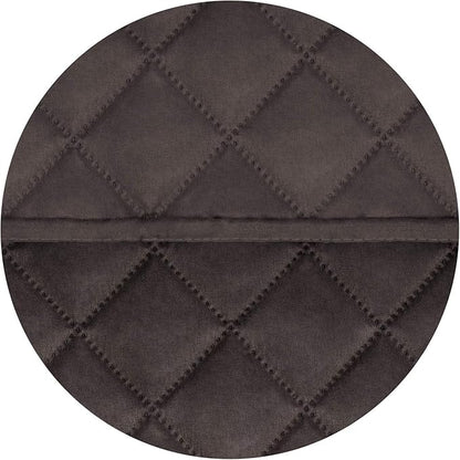 PureFit Reversible Quilted Sofa Cover, Water Resistant Slipcover Furniture Protector, Washable Couch Cover with Non Slip Foam and Elastic Straps for Kids, Pets (X Large, Chocolate/Chocolate)