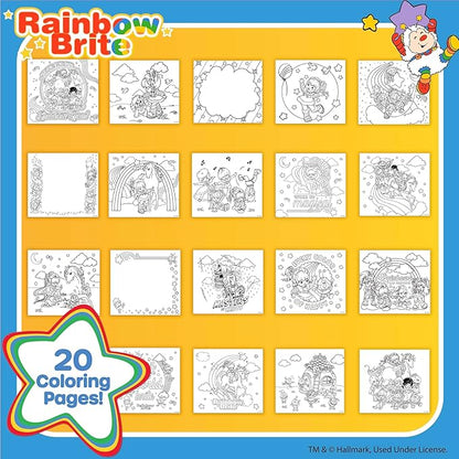 Rainbow Brite Sketchbook 20 Pages & 100+ Stickers