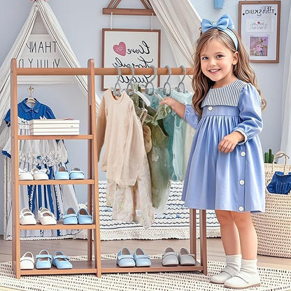 Kids Hangers 40 Pack Baby Hangers- Extendable & Adjustable Non-Slip Stackable Plastic Baby Clothes Hangers,11-14 Inch Kid Hangers for Baby Toddler Kids Children,Toddler Hangers for Cloest Grey