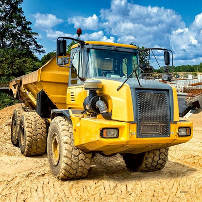 Ravensburger Diggers at Work Puzzle Set | 3x49 Piece Jigsaw Puzzles for Kids | Screen-Free Activity | Boosts Concentration and Focus | Great Gift