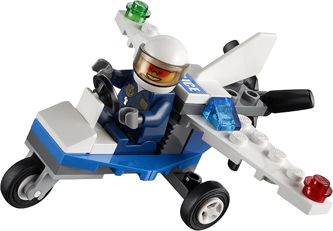 LEGO City Mini Figure Police Plane 30018 (Bagged)