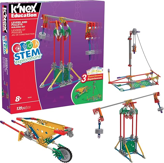 K'NEX Education STEM EXPLORATIONS: Levers & PULLEYS Building Set Building Kit