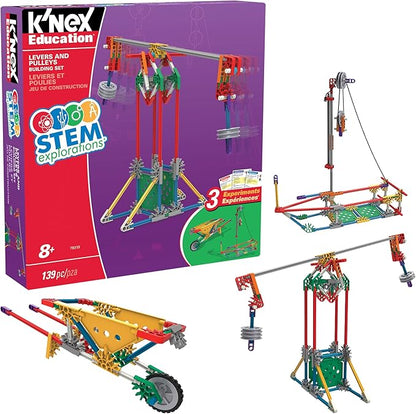 K'NEX Education STEM EXPLORATIONS: Levers & PULLEYS Building Set Building Kit