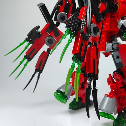 Skibid Toilet Building Block Set, Titan Siren Skibid Building Brick for Adults Fans 643PCS Blocks