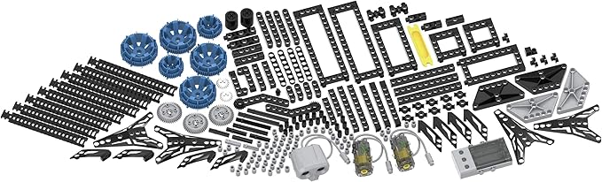 Thames & Kosmos | Robotics Smart Machines: Tracks & Treads | for Kids 8+ | STEM Kit Builds 8 Robots | Color Manual to Help with Assembly | Requires Tablet or Smartphone | Parents' Choice Silver Award