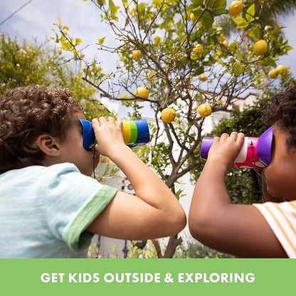 Educational Insights GeoSafari Jr. Kidnoculars - Binoculars for Kids Ages 3+, STEM and Outdoor Toys for Toddlers, Gifts for Toddlers, Educational Toys for Kids