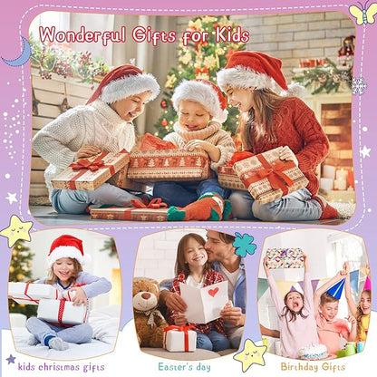 Girls Charm Bracelet Making Kit, Unicorn Toy Gifts for Ages 6 7 8 9 10+ Girls DIY Jewelry Making Kit for 8-12, Perfect Craft Kits Educational Toys - Finger Fine Motor Training and Inspires Creativity
