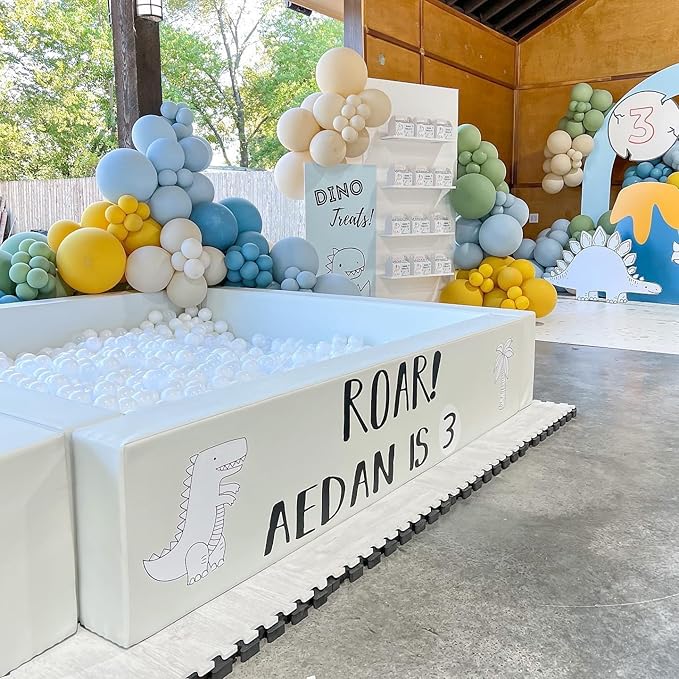 GOGOSO Ball Pit Balls for Toddles, Kids Plastic Balls for BallPit, Pool, Baby Party Accessories, Birthday Decoration 50 100 200 500 1000