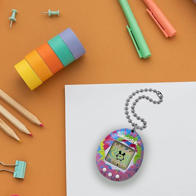 Tamagotchi Original - Tie Dye (Updated Logo)