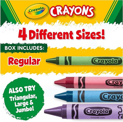 Crayola Crayon Classpack, 800 Count, Bulk School Supplies For Teachers, Large Crayon Box, 8 Colors