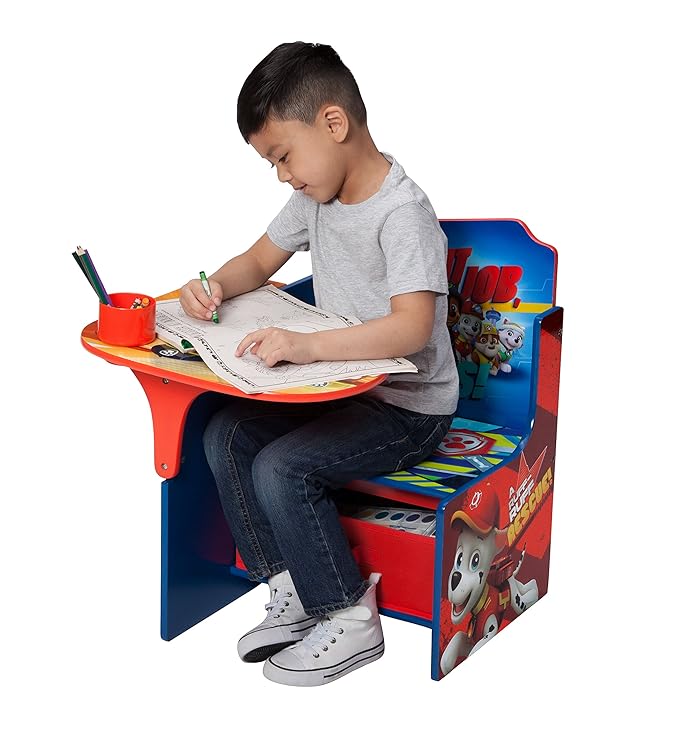 Delta Children Chair Desk With Storage Bin, Nick Jr. PAW Patrol
