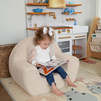 ZICOTO Comfy Kids Chair for Toddler - Portable Super Soft Chair for Gaming and Studying - Fits Nicely with Any Modern Decor