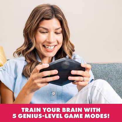 Educational Insights BrainBolt Genius Handheld Electronic Memory Game with Lights & Sounds, Brain Teaser Puzzle Game, Ages 7+