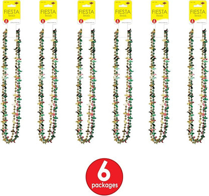 Fiesta Beads Pack of 6