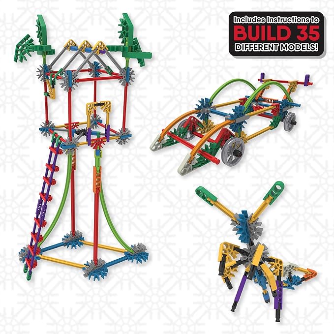 K'NEX - Click & Construct Value Building Set - 522 Pieces, STEM Building, Creative Play Set‚ Ages 7+