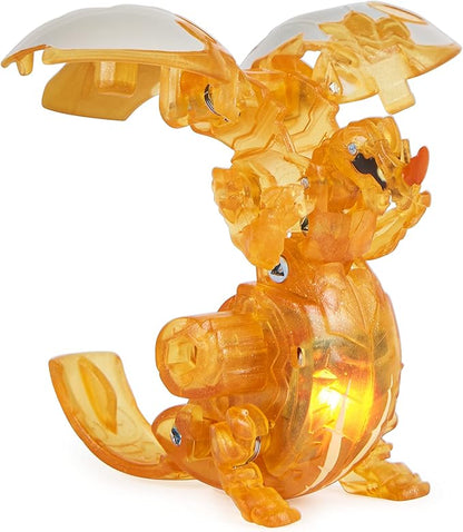 Bakugan Legends Collection Pack, 4-Pack Featuring Centipod, Surturan Geogan, Dragonoid Nova, Trox Ultra, and 6 BakuCores, Kids Toys for Ages 6 and Up