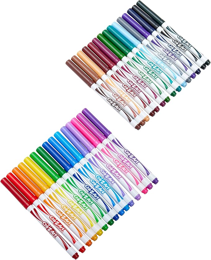 Cra-Z-Art Washable Super Tip Markers, 30 Count