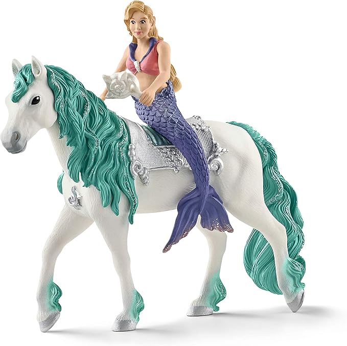 Schleich bayala, 3-Piece Playset, Mermaid Toys for Girls and Boys 5-12 years old, Gabriella