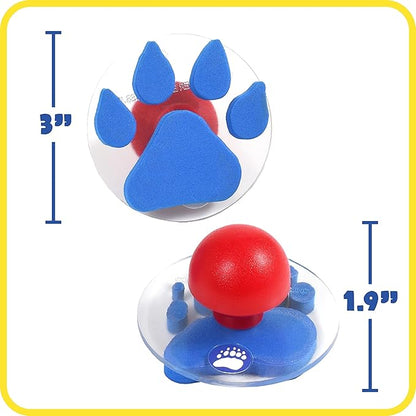 READY 2 LEARN Giant Stampers - Paw Prints - Set of 6 - Easy to Hold Foam Stamps for Kids - Arts and Crafts Stamps for Displays, Posters, Signs and DIY Projects