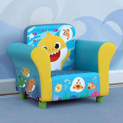 Delta Children Upholstered Chair, Baby Shark