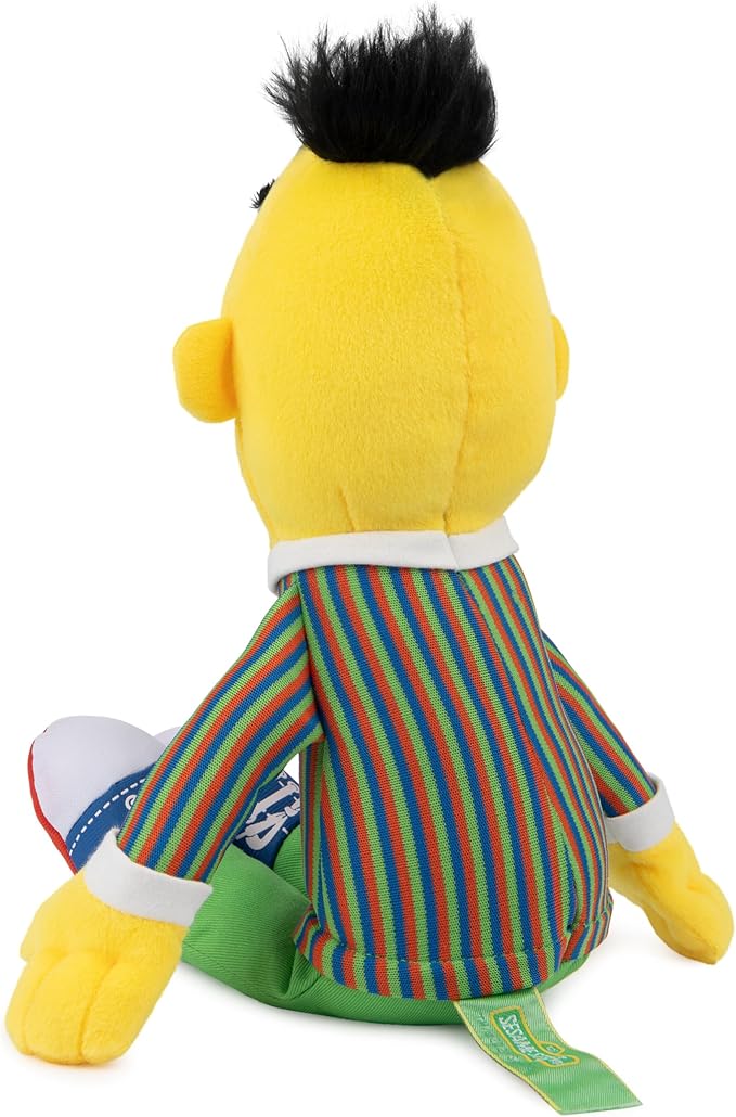 GUND Sesame Street Official Bert Muppet Plush, Premium Plush Toy for Ages 1 & Up, Yellow, 14”