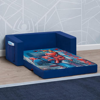 Delta Children Cozee Flip-Out Sofa, Spider-Man