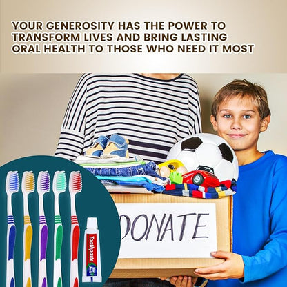 200 PCS Individually Wrapped Toothbrushes with Toothpaste Bulk, Disposable Toothbrushes Bulk, Bulk Toothpaste, Travel Toothpaste Bulk, Ergonomics Handle, Soft Bristle,Perfect for Travel,Hotel,Donation