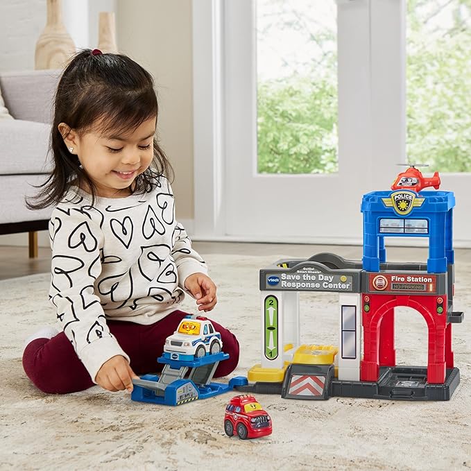 VTech Go! Go! Smart Wheels Save The Day Response Center Playset