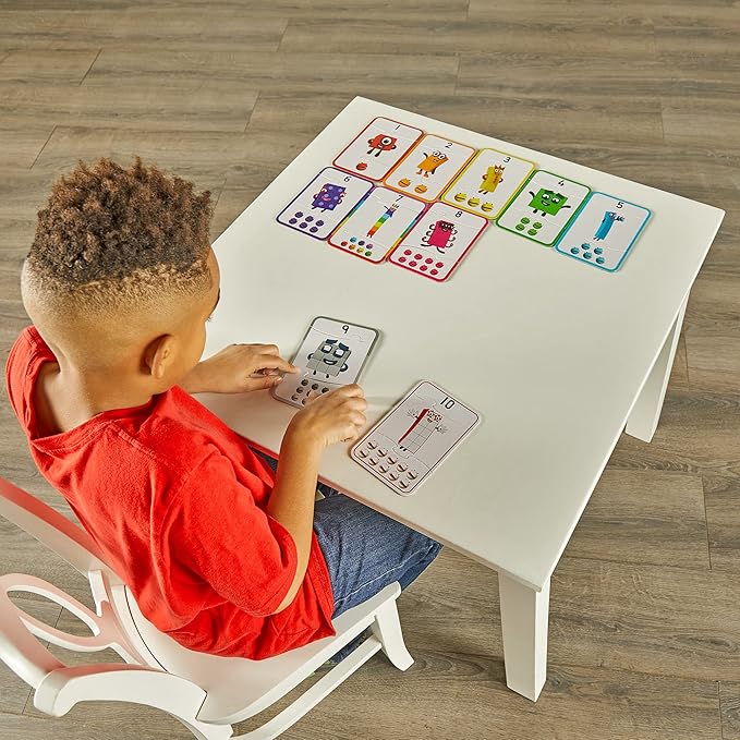 hand2mind Numberblocks Counting Puzzle Set, Number Puzzle, Counting Games for Kids Ages 3-5, Numbers for Toddlers, Math Games for Kids, Matching Game, Educational Toys, Preschool Learning Activities