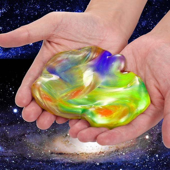 Galaxy Slime Kit for Girls Boys, 36 Pack Mini Slime Party Favors for Kids, Pretty Stretchy & Non-Sticky Slime Pack, Valentine Party Favors for Kids Goodie Bag Stuffers