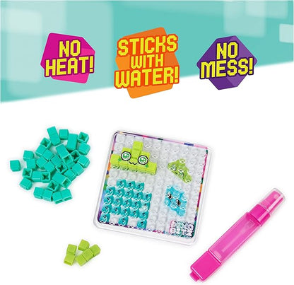 Exclusive Creator Pack with 522 Water Fuse Beads, Decos and Accessories, Makes 3D and 2D Creations with No Heat, Arts and Crafts Kids Toys