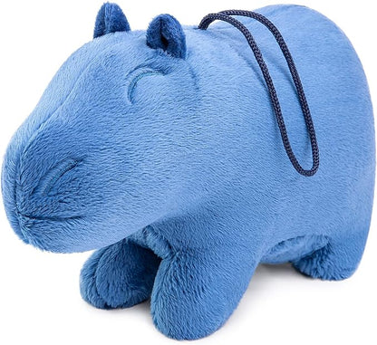 Little Capybara Plush, Realistic 8” Blue Capybara Stuffed Animal, Lifelike Rodent Capybara Weigted Toys, Simulation Soft Crawling Capybara Stuffed Toys, Unique Plushie Toys Model Dolls for Kids