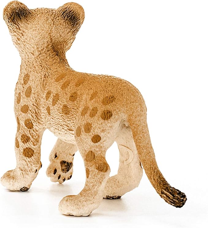 Schleich Wild Life, Animal Figurine, Animal Toys for Boys and Girls 3-8 Years Old, Lion Cub, Ages 3+
