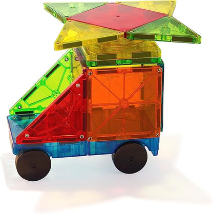 MAGNA-TILES Metropolis 110-Piece Magnetic Construction Set, The ORIGINAL Magnetic Building Brand